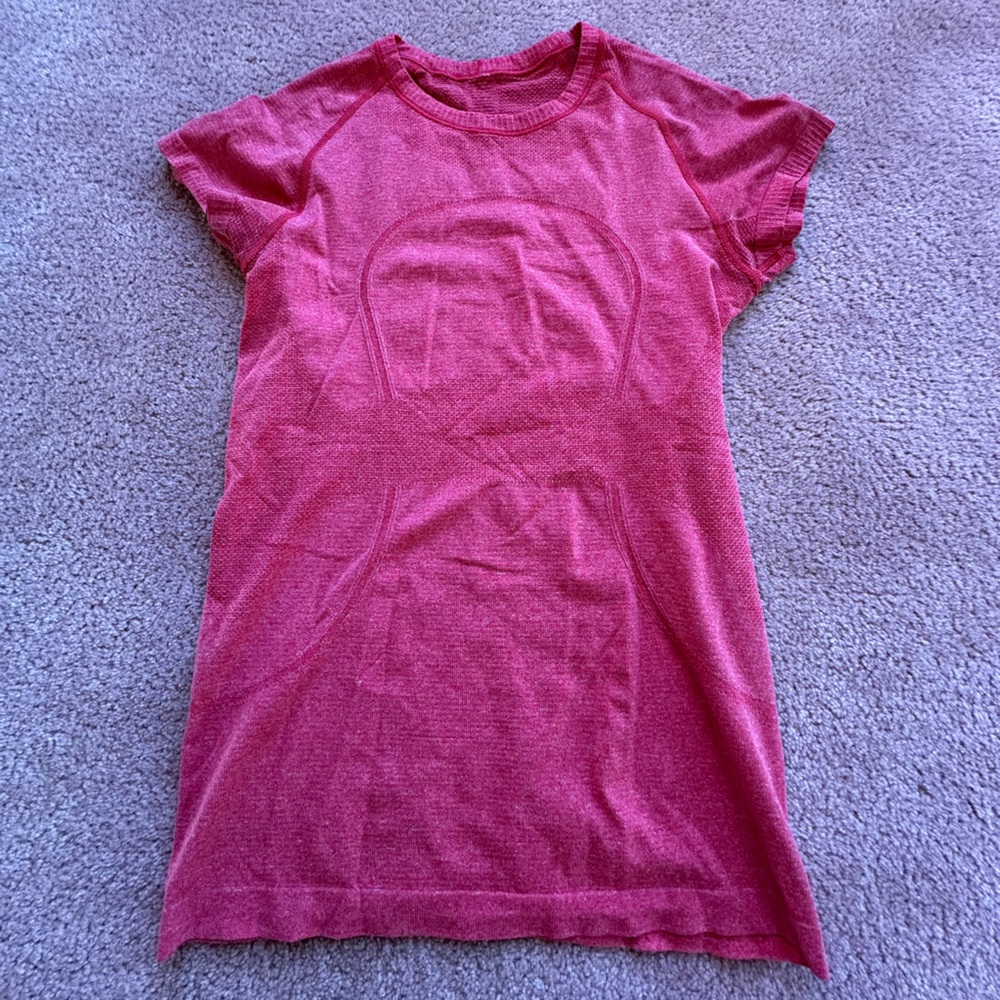 Lululemon Athletica Pink Tee